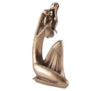 Sirxlevcy Madre e Figlio Statua Madre Scultura Soggiorno nel Resina Adatto per Soggiorno Studio Camera da Letto