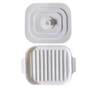 Sirxlevcy Microonde Bacon Cuocitore Cucina Rapida Pulisci Bacon Croccante Teglia Teglia da Forno