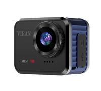 Sirxlevcy Mini Action Camera 4K60fps Ultra HD 16MP WiFi 145°10M Corpo Impermeabile Videoregistrazione Fotocamera Sport DV Cam-Blu