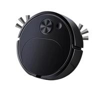 Sirxlevcy Mini Macchina per la Pulizia Robot Aspirapolvere Intelligente per Pulizia e Pulizia Nero