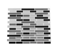 Sirxlevcy Murali 3D Piastrelle Carta da Parati nel per Cucina Bagno Backsplash Decorazioni per La Casa Anti-Piastrelle 28X23,5 Cm