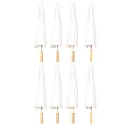 Sirxlevcy Ombrelli da Matrimonio in Carta da 8 Pezzi, in bambù da 60 Cm, per Centrotavola per Addio al Nubilato, Oggetti di Scena per Foto