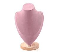 Sirxlevcy Organizzatore di Gioielli Espositore Orecchini Pendenti Collana Manichino per Negozio Vetrina Decorazione Base in Legno Supporto per Catena C Facile da Installare Facile da Usare