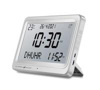 Sirxlevcy Orologio Azan Automatico Mondiale Digitale 8 Suoni Della Preghiera Azan Orologio Islamico da Parete e da Scrivania B Orologio Islamico 1 Pezzo