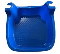 Sirxlevcy Pediluvio per Piscina, Vasca per Pediluvio Antiscivolo, per Piscine Fuori Terra, Spa per Lavare I Piedi con Sabbia, Montato su Scaletta per Piscina