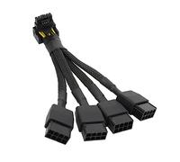 Sirxlevcy Per GPU RTX4090 RTX4080 4X8 Pin PCI-e A 16 Pin di Alimentazione per Scheda Grafica Accessori Connettore 12VHPWR A Gomito A 90 Gradi