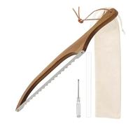 Sirxlevcy per Pane Affettatrice per Sandwich per Toast Taglierina per Pane In Legno Anti-Flessione per Pane Fatto In Casa