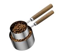 Sirxlevcy per per Cani In Acciaio Inossidabile con Misurino da Due Confezioni: 1 Tazza e 1/4 Tazza, per un Dosaggio Preciso Dei Pasti Degli Animali Domestici 60 Ml, 250 Ml