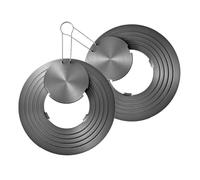 Sirxlevcy Piastra di Conduzione del Piastra di Conduzione del Removibile, Vassoio Diffusore di per Fornelli A Gas con Manico Removibile