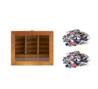 Sirxlevcy Piccola Libreria per L'Ansia con 400 Libri Libreria In Miniatura Scaffale In Legno Giocattoli Agitati Scuoti la Tua Ansia Creativa