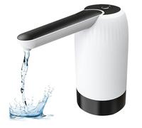 Sirxlevcy Pompa per Dispenser di Acqua da Bottiglia da 5 - Dispenser Automatico per Bottiglie D'Acqua Potabile con Ricarica USB, Elettrico Portatile, Facile da Usare.