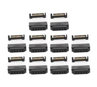 Sirxlevcy Presa da 10 Paia Presa Interfaccia Porta Seriale Connettore di Alimentazione 15P Spina e Guscio