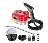 Sirxlevcy Pulitore A Portatile Ad Alta Efficienza con Avanzata Sterilizzazione per Casa, Auto, Cucina, Condizionatore D'Aria, Spina EU, Colore Rosso