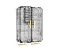 Sirxlevcy Rastrelliera per Gioielli Montata A Parete Trasparente da Appendere Perforazione, Organizzatore di Gioielli B