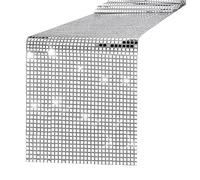 Sirxlevcy Runner da Tavolo da Festa Disco in Specchio, Runner da Tavolo in Foglia D' per Feste Danzanti Disco Matrimoni