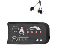 Sirxlevcy S810 Misuratore per Bici Elettrica Display A LED Accessori di Ricambio IP65 36V UART per Misuratore per Bicicletta Elettrica per Bici Elettrica (SM 5+2PIN)