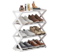 Sirxlevcy Scarpiera Multifunzionale In Acciaio per Montaggio su Scarpiera per Dormitorio Studentesco, Ripiano Antipolvere