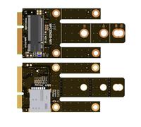 Sirxlevcy Scheda Adattatore da MPCIE A Slot di Espansione Key-B MINIPCI-e A M.2 NGFF NIC Scheda Adattatore da Interfaccia WiFi A Scheda Adattatore M B