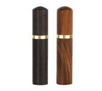 Sirxlevcy Secchiello Porta Stuzzicadenti In Legno, 2 Pezzi. Contenitore Porta Stuzzicadenti In Legno Fatto A Mano, Ideale Come Regalo.