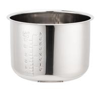 Sirxlevcy Serbatoio Interno per Cuociriso Pentola Istantanea Fornello Interno Pentola per Cuociriso Pentola per Cucinare Accessori per Pentole In Acciaio Inossidabile per Cuociriso