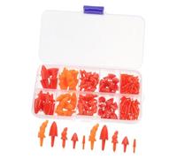 Sirxlevcy Set di 160 Nasi per Pupazzo di Neve - Naso di Carota DIY per Pupazzo di Neve - Accessori per Decorazioni Natalizie e Bambole per