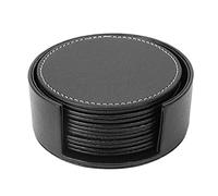 Sirxlevcy Set di 6 in Cuoio Sottobicchieri per in Ceramica per Uso Domestico E in Cucina