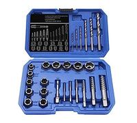 Sirxlevcy Set di Estrattori per e Bulloni con Adattatore Esagonale, Estrattore per Rotti Set di Rimozione per Spelate