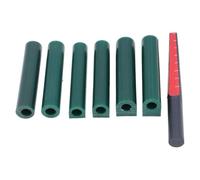 Sirxlevcy Set di Tubi di per Anelli, 6 Misure di Tubi di per Intaglio con Righello per Taglio per Anelli di Gioielli, Strumenti per Gioielli