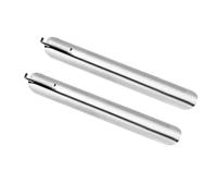 Sirxlevcy Spazzabriciole da Tavolo per Server Spazzabriciole da Tavolo con Clip da Tasca Detergente In Acciaio Inossidabile per Una Pulizia Rapida, Confezione da 2