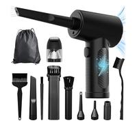 Sirxlevcy Spolverino Ad Aria Compressa, Spolverino Elettrico e Aspirapolvere 2 In 1,3 Velocità 100000 /Min. Soffiatore Ad Aria Fili, Spolverino Riutilizzabile