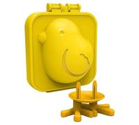 Sirxlevcy Stampo per Uova Sode, Strumento per Uova, Stampo per Pollo In 3D per Uova Sode A Forma di Pollo, Strumenti DIY per il