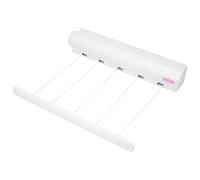 Sirxlevcy Stendibiancheria Retrattile Telescopico Interni Esterni un Parete Stendibiancheria Stendibiancheria Appendino Corda (5 Linee)