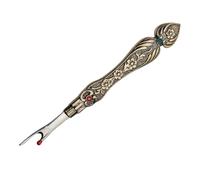 Sirxlevcy Tagliafilo Vintage Taglia Asole Unpicker per Punto Croce Maniglia per Cucire Ricamo Rimozione Filo Rame Durevole Facile Installazione