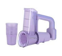 Sirxlevcy Tagliaverdure Elettrico Multifunzionale, Grattugia per Formaggio, Affettatrice, Tagliaghiaccio Tritato, Gadget da Cucina Viola