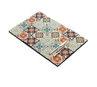 Sirxlevcy Tappetino Drenante Retrò Ad Asciugatura Rapida per Ripiani di Bar da Cucina