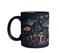 Sirxlevcy Tazza da Tè Ai Funghi Funghi Magici 3D Tazze da Caffè Tè Che Colore Tazza di Acqua al Latte Regali di Compleanno per Donne 9,8x12x8 cm