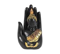 Sirxlevcy Thai Buddha nel Il Palm Statua Statuetta, Buddha Scultura-Arredamento Interno/Esterno per Giardino, Patio, Cortile Art Decor