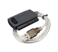 Sirxlevcy USB 2.0 A IDE 2.5 Pollice 3.5 Pollice Convertitore Adattatore Hard Drive HDD Nero