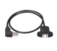 Sirxlevcy USB 2.0 B a USB B Femmina Presa per stampante di prolunga per montaggio a pannello 50cm