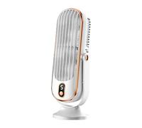 Sirxlevcy Ventilatore A Torre Pale Ribaltabile A 720°, Ventola Oscillante Silenziosa con 5 Modalità, Efficienza Energetica per Camera da Letto, Ufficio, Bianca