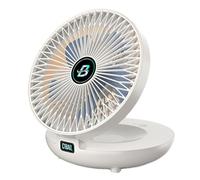 Sirxlevcy Ventilatore Cucina A Doppio Uso per Uso Domestico,Ventilatore Tavolo Pieghevole A 3 Velocità per Montaggio Parete,Ventilatore Portatile Regolabile 90° per Camera Letto e Cucina,A