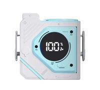 Sirxlevcy Ventilatore da Cintura 9800mAh Ventilatore da Appendere al Collo/In Vita Ventilatore da Cintura Indossabile Ricaricabile per Arrampicata All'Aperto Escursionismo A