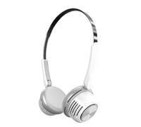 Sirxlevcy Ventilatore da Collo Portatile, Ventilatore Personale Indossabile Ricaricabile da 1600 MAh con 5 Velocità Regolabili, Ventilatore da Collo per Esterni Bianca