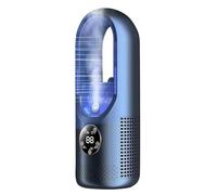 Sirxlevcy Ventilatore Pale Ventilatore Elettrico Dormitorio Domestico Ventola di Raffreddamento Ventilatore da Tavolo Raffreddato Ad Acqua Blu