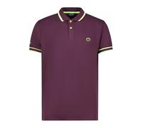 Siry Work Baci&ABBRACCI Polo Uomo BAM1421-95% Cotone 5% Elastan (IT, Testo, XL, Regular, Regular, Gelso)