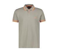 Siry Work Baci&ABBRACCI Polo Uomo BAM1421-95% Cotone 5% Elastan (L, Grigio)