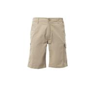 Siry Work Bermuda Uomo Cargo da Lavoro in Cotone e Elastan, Leggero, Elasticizzato, Resistente all'Usura, Cuciture Triplo ago, Taschino Porta Monete e Porta Metro (Kaki-L)