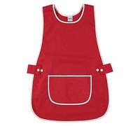 Siry Work Casacca Copriabito Donna Art. DALIA 35% Cotone 65% Poliestere MADE IN ITALY (Rosso-05)