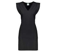 Siry Work Casacca Copriabito Donna Scollo a V Con Due Tasche Art. Farfalla 35% Cotone 65% Poliestere MADE IN ITALY, Ideale per Estetiste, Parrucchiera, Cameriera, Panetterie, Donne Pulizie (NERO)