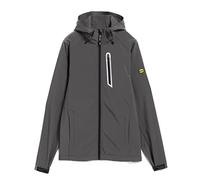 Siry Work Giacca da Lavoro Antivento e Impermeabile Softshell Diadora Utility Art. Sail con Cappuccio Regolabile e Dettagli Rifrangenti colore GRIGIO (EU L)